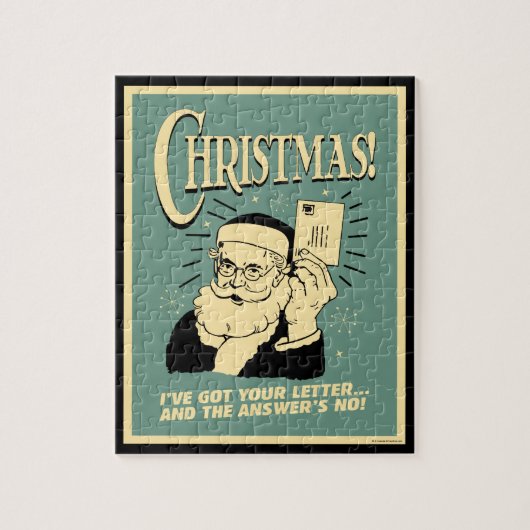 Got Your Letter The Answer's No Legpuzzel (Verticaal)