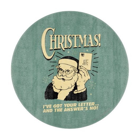 Got Your Letter The Answer's No Snijplank (Voorkant)