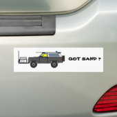 GOT ZAND? BUMPERSTICKER (Op auto)