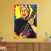 GOTAR-3_POP-ART MIDI-GITAAR CANVAS AFDRUK (Insitu (Woonkamer))