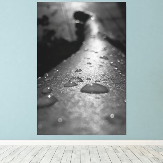 Gotas Canvas Afdruk (Insitu (Houten vloer))