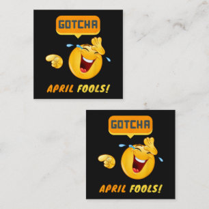 GOTCHA - 1 april grap Informatiekaartje