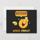 GOTCHA - 1 april grap Kaart (Voorkant)