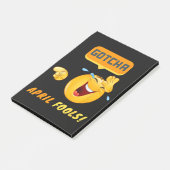 GOTCHA - 1 april grap Post-it® Notes (Schuin)