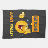 GOTCHA - 1 april grap Theedoek (Horizontaal)