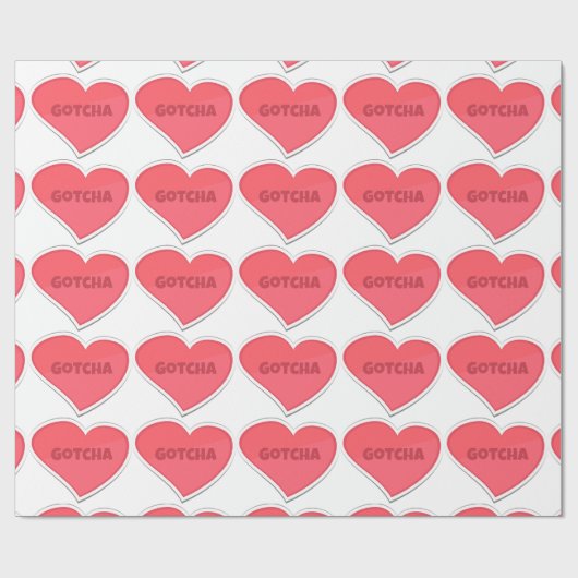 Gotcha Adoption Design Cadeaupapier (Vlak)