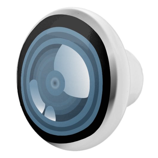 Gotcha! Camera Lens ceramic knob Keramische Knop (Rechts)