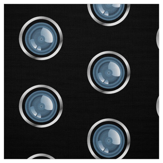 Gotcha! Camera Lens Fabric Stof (Swatch)