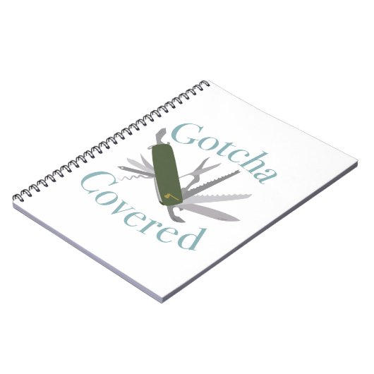 Gotcha Covered Notitieboek (Linkerzijde)