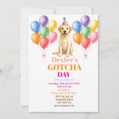 Gotcha-dag Adoptiefeest Labrador Hond Huisdier Kaart (Voorkant)