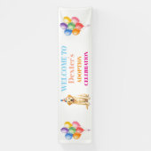 Gotcha-dag Adoptiefeest Labrador Hond Huisdier Spandoek (Verticaal)