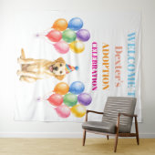 Gotcha-dag Adoptiefeest Labrador Hond Huisdier Wandkleed (In Situ (horizontaal))