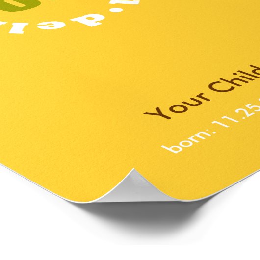 Gotcha Day - Herdenkingsgedicht Poster (Hoek)