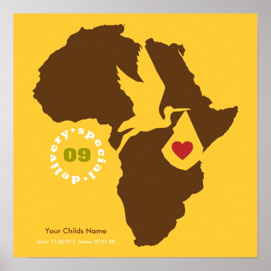 Gotcha Day - Herdenkingsgedicht Poster (Voorkant)