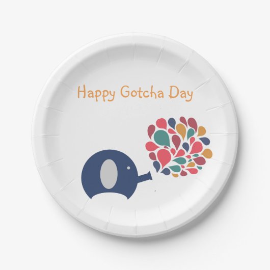 Gotcha Day Party Bord (Voorkant)