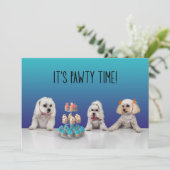 Gotcha Day Party-uitnodiging Kaart (Staand voorkant)