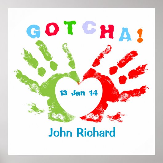 Gotcha Day Poster (Voorkant)