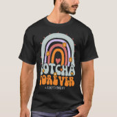 Gotcha Forever Adoption Day Groovy Familie Kinder  T-shirt (Voorkant)