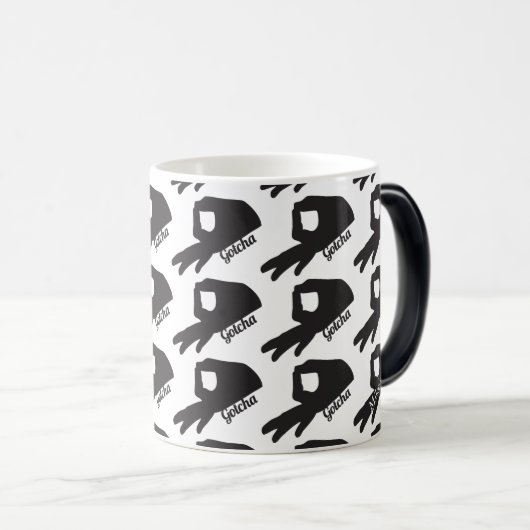 Gotcha Game Morph Mok Custom Name Option #2 (Voorkant rechts)