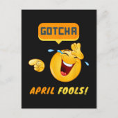 GOTCHA - Grappige 1 april grap Briefkaart (Voorkant)