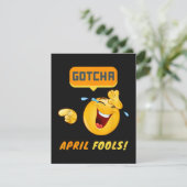 GOTCHA - Grappige 1 april grap Kaart (Staand voorkant)