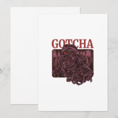 GOTCHA KAART (Voorkant / Achterkant)