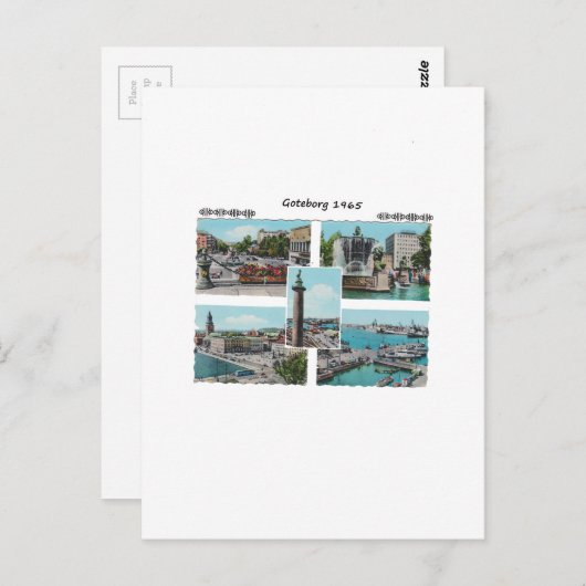 Goteborg 1965 briefkaart (Voorkant / Achterkant)
