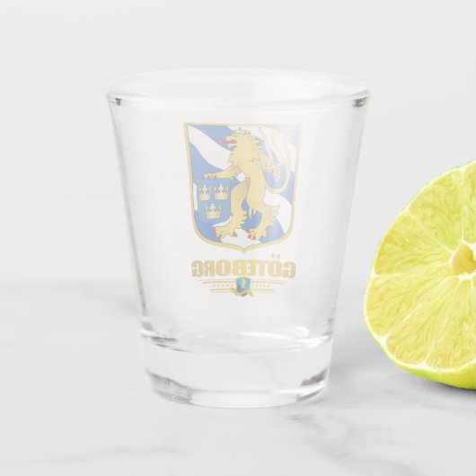 "Goteborg (Göteborg)" Apparel Shot Glas (Achterkant)