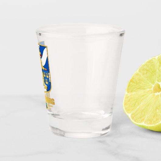 "Goteborg (Göteborg)" Apparel Shot Glas (Rechts)