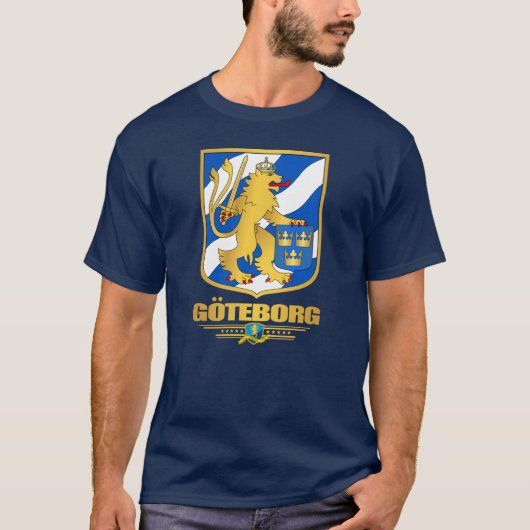 "Goteborg (Göteborg)" Apparel T-shirt (Voorkant)