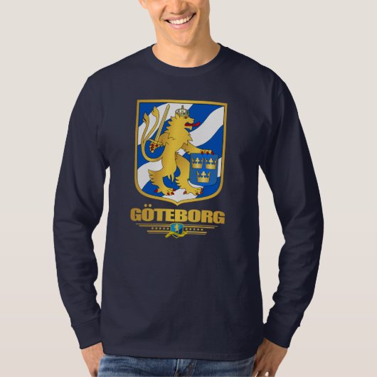 "Goteborg (Göteborg)" Apparel T-shirt (Voorkant)