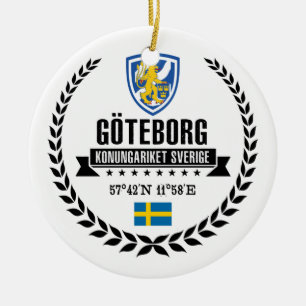 Göteborg Keramisch Ornament