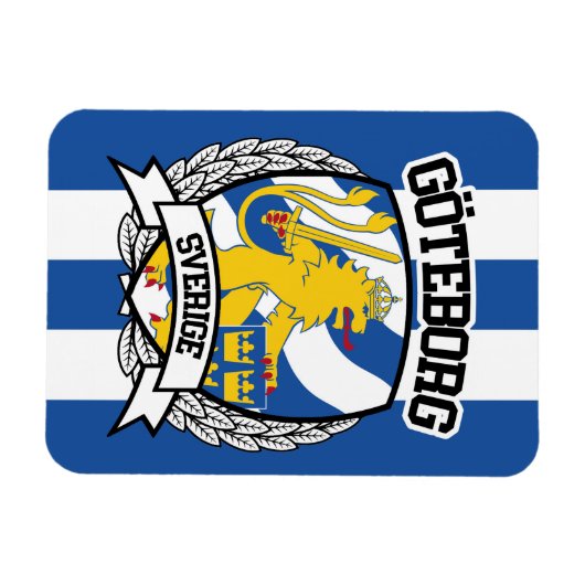 Göteborg Magneet (Horizontaal)