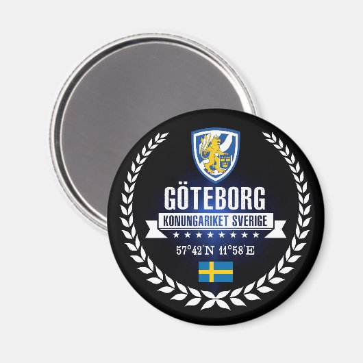 Göteborg Magneet (Voorkant / Achterkant)