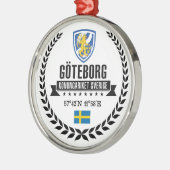 Göteborg Metalen Ornament (Links)