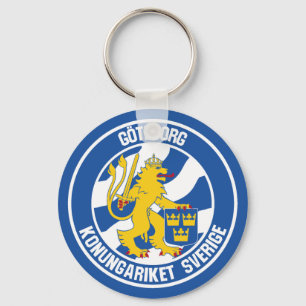 Göteborg Ronde Embleem Sleutelhanger