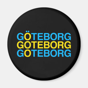 GOTEBORG Swedish Flag Magneet