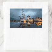 Göteborg, Zweden Haven Rechthoekige Sticker (Tas)