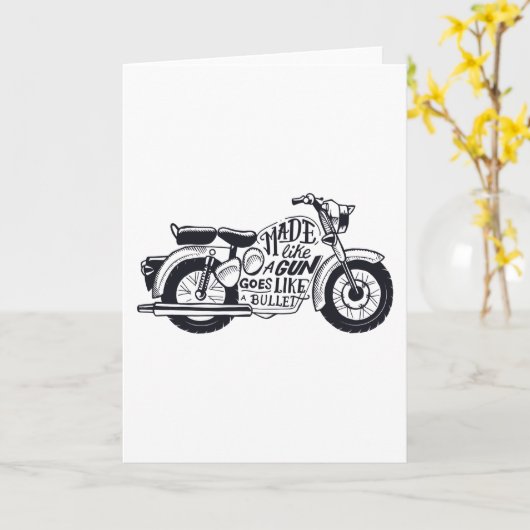 Goten als kogelmotor kaart (Gele Bloem)