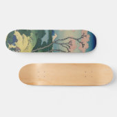 Goten-yama Hill Hokusai Japanese Fine Art Skateboard (Horizontaal)