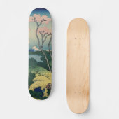 Goten-yama Hill Hokusai Japanese Fine Art Skateboard (Voorkant)
