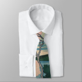 Goten-yama Hill Hokusai Japanese Fine Art Stropdas (Gebonden)