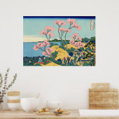 Goten-yama Hill, Shinagawa op de Tōkaidō Poster (Keuken)