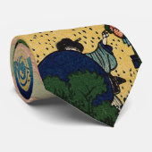 Goten-yama hill, Shinagawa op de Tōkaidō. Stropdas (Opgerold)