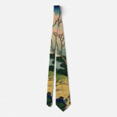 Goten-yama hill, Shinagawa op de Tōkaidō. Stropdas (Achterkant)