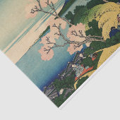 Goten-yama hill, Shinagawa op de Tōkaidō. Tissuepapier (Detail)