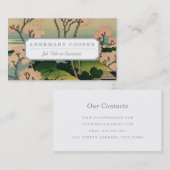 Goten-yama hill, Shinagawa op de Tōkaidō. Visitekaartje (Voorkant / Achterkant)