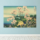 Goten Yama Hill Stretched Canvas Afdruk (Insitu (Houten vloer))