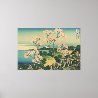 Goten Yama Hill Stretched Canvas Afdruk