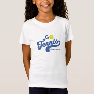 GoTennis in Blauw Meisjes T-shirt